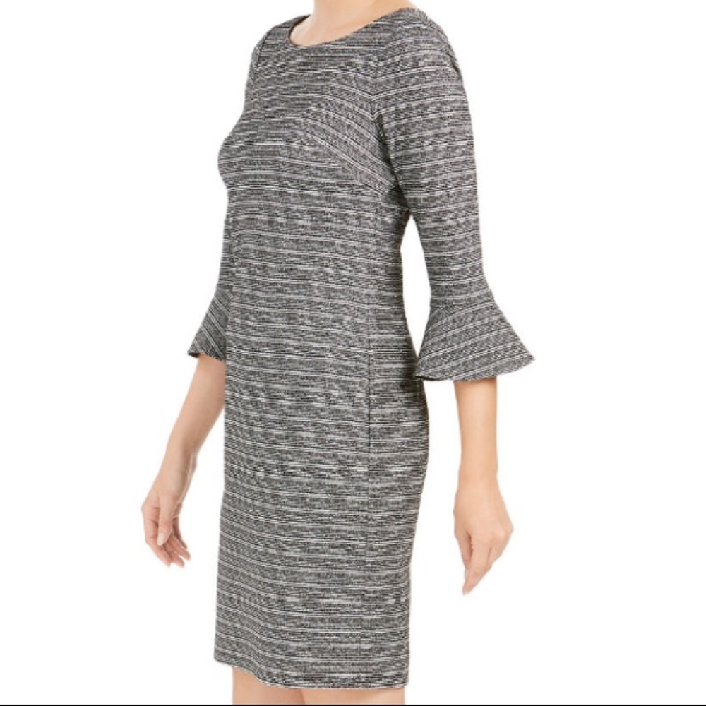 Jessica Howard dress 12P black/WhT striped NWT $99